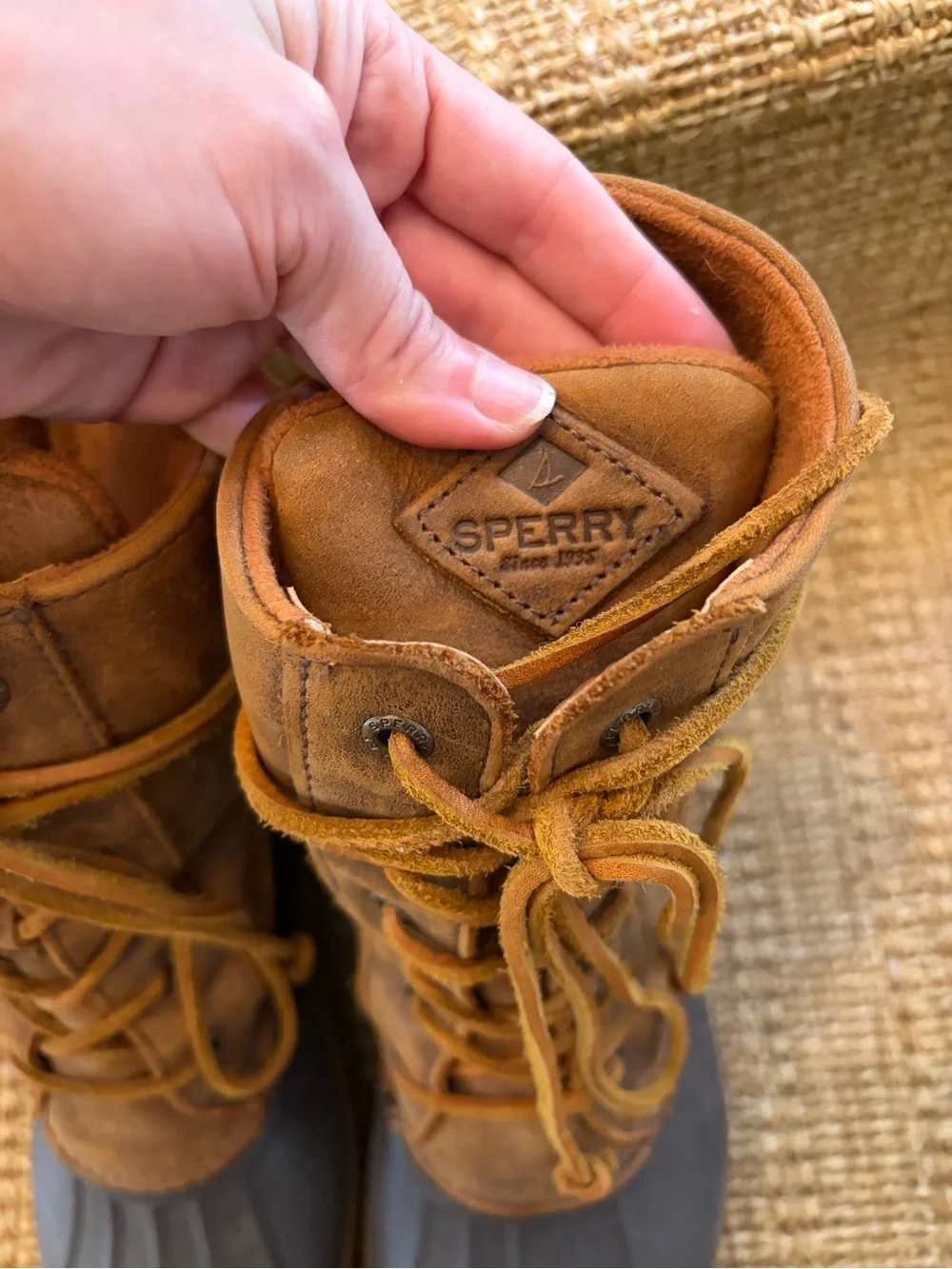 Sperry Top-Sider Leather Rain / Winter Boots
